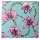 Recherche de orchidée rose carreaux Fleur