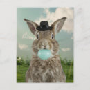 Recherche de lapin bleu cartes postales Ai généré