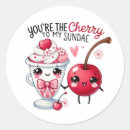 Recherche de cerise kawaii autocollants Dessert