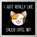 Recherche de calico cat posters Drôle