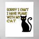 Zoek naar grappige zwarte kat posters Huisdier