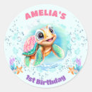 Zoek naar leuke schildpadden stickers Kleurrijk