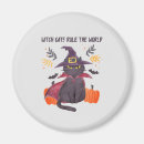 Recherche de chat halloween magnets Sorcellerie