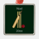 Recherche de cricket christmas decor Bowler