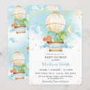 Recherche de dinosaure baby shower invitations Capricieux