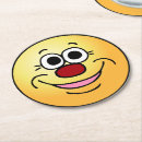 Zoek naar emoticons onderzetters Glimlachen