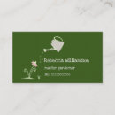 Recherche de jardinage cartes visite Jardinier