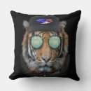 Recherche de tigre coussins Cool