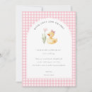 Recherche de caneton invitations Bébé fille