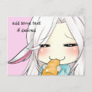 Recherche de lapin kawaii cartes postales Chibi