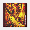 Zoek naar draken magneten Abstract