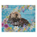 Recherche de loutre mignonne posters Pour enfants