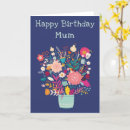Recherche de vase de fleurs vœux cartes Mother
