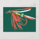 Recherche de mouches cartes postales Pêche à la mouche