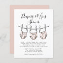 Zoek naar diaper uitnodigingen Roze