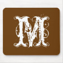 Recherche de alphabets tapis souris Monogrammé