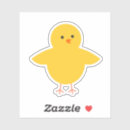 Zoek naar cartoon kip stickers Dier