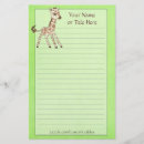 Zoek naar giraf briefpapier Schattig