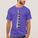 Recherche de piano tshirts Coeur
