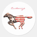 Recherche de ouest américain autocollants Rouge blanc et bleu