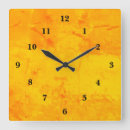 Recherche de marbre rouge horloges Abstrait
