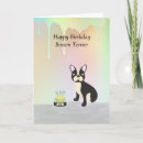 Recherche de terrier boston anniversaire cartes Animal