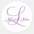 Recherche de lilac autocollants Monogramme
