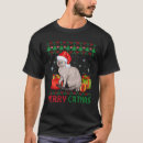 Recherche de t rex noël tshirts Chat