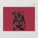 Recherche de satanique cartes postales Baphomet