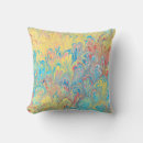Recherche de plumes paon coussins Bleu