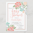 Recherche de turquoise baby shower invitations Moderne
