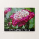 Recherche de peony puzzles Fleur