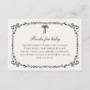 Recherche de halloween accompagnement cartes Baby shower éffrayant