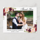 Recherche de mariage remerciements cartes postales Vintage