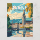 Recherche de zurich cartes postales Voyage rétro vintage