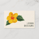 Recherche de fleurs tropicales cartes visite Customer