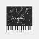 Zoek naar piano muziek servetten Toetsenbord