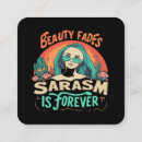 Recherche de sarcasme cartes visite Drôle