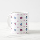 Recherche de motif coccinelle tasses Illustration