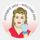 Recherche de nouvelles années autocollants Vintage