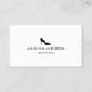 Recherche de chaussures noires cartes visite Talon haut