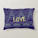 Recherche de design abstrait décoration coussins Amour