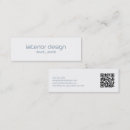 Recherche de gris bleu cartes visite Minimaliste