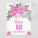 Zoek naar 80 jaar verjaardags briefkaarten For her