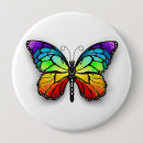 Zoek naar monarch vlinder buttons Kleurrijk