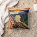 Recherche de cri coussins Edvard munch