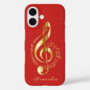 Zoek naar treble clef iphone hoesjes Goud