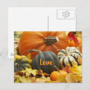 Recherche de citrouille cartes postales Chute