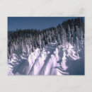 Recherche de sommet montagne cartes postales Hiver