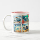 Recherche de timbre vintage tasses Café
